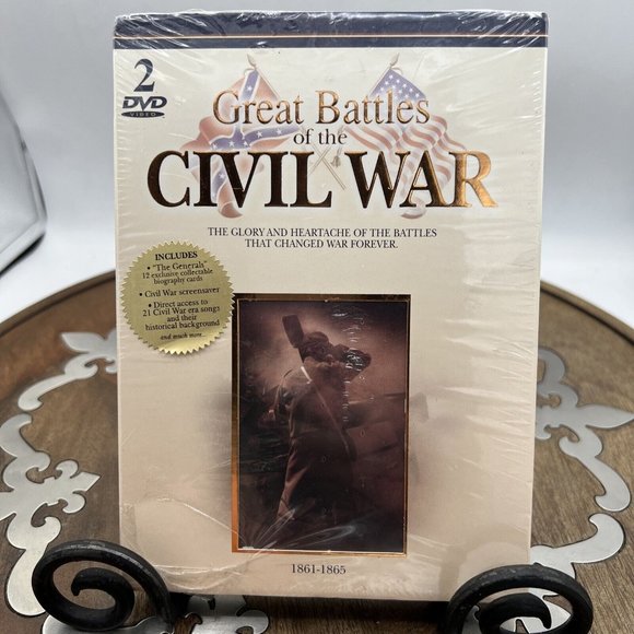 Great Battles of the Civil War (DVD, 2002, 2-Disc Set, Two-Disc Set) - Picture 1 of 2